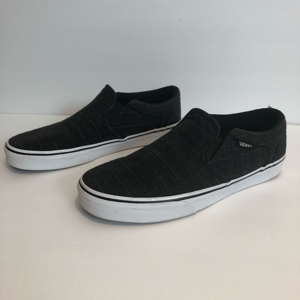 Vans Men’s Classic Slip On Canvas Sneakers Sz 8